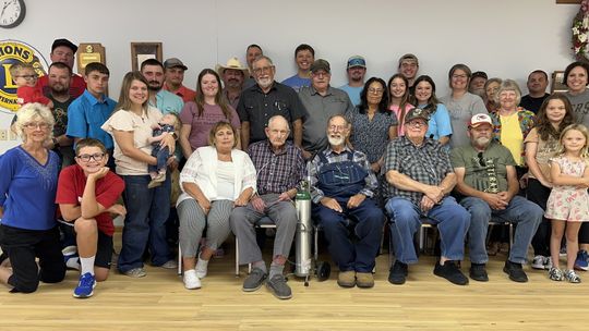 Rathbun family reunion was held August 11, 2024 at the Barnard Community Building