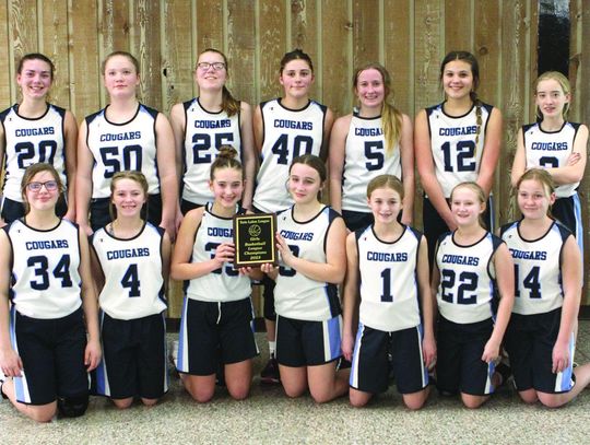 Area junior high basketball season ends