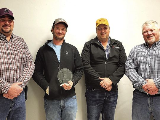 Lebien named Firefighter of the Year