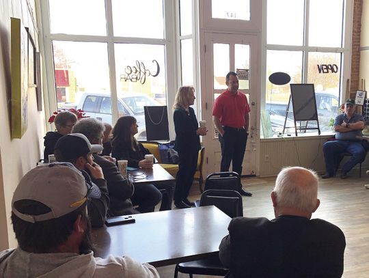 Legislative coffee held in Lincoln