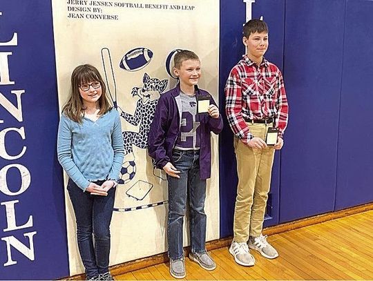 Lincoln County Spelling Bee winners