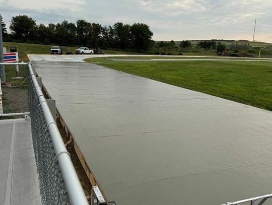 New track nears completion