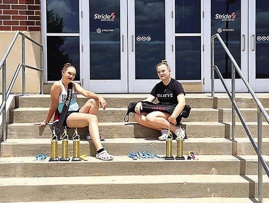 Pahls girls twirlin across