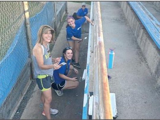 Painting around town one project at a time