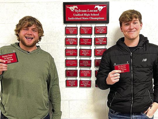 Sylvan Unified recognizes achievements in speech