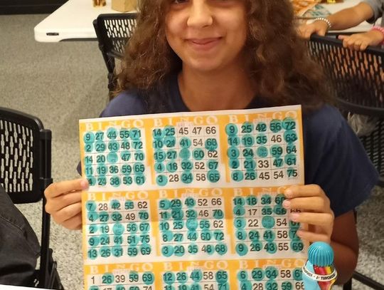 Vesper Bingo Saturday August 5th