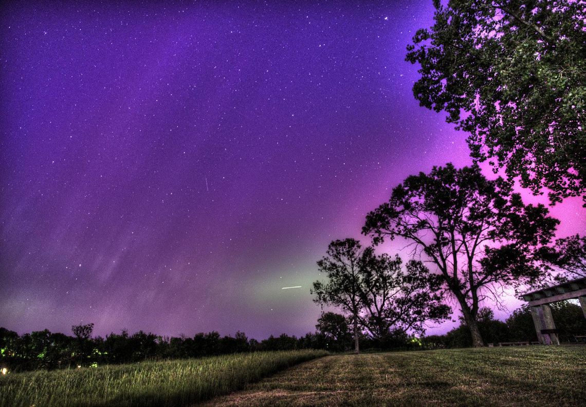 Aurora Borealis visable in Kansas