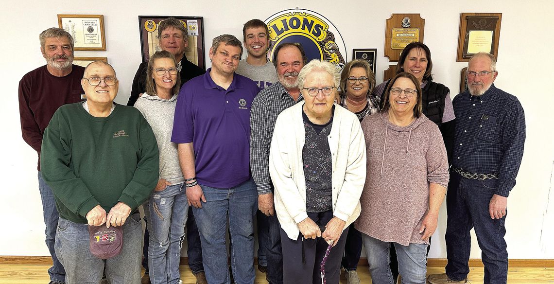 Barnard Lions Club welcomes District Chair
