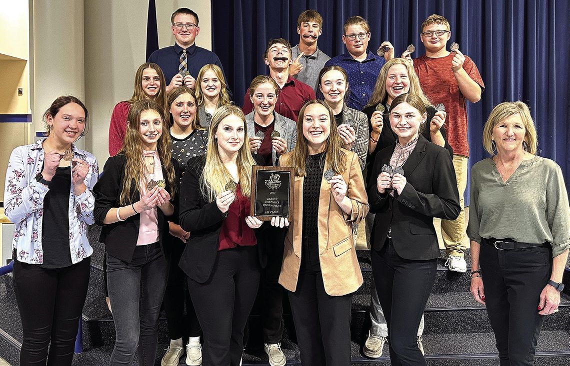 County takes the lead at Forensics League Championship