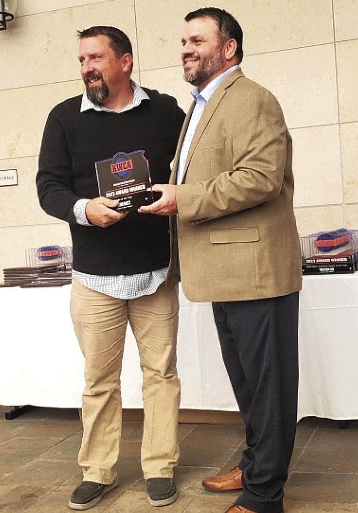 Kansas Pre-Game and John Baetz honored by KWCA