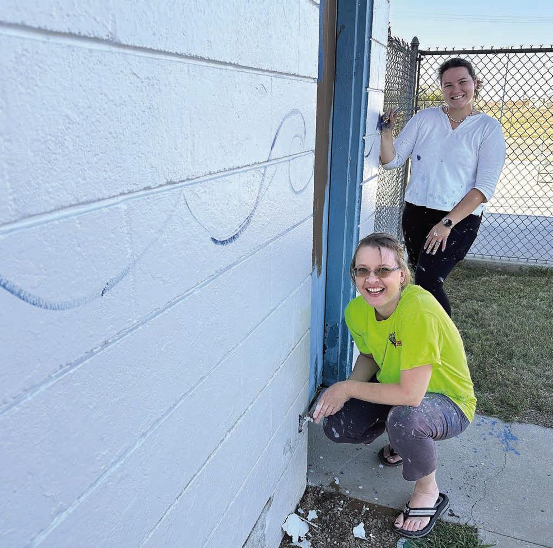 Last “Paint the Town” project of this year is complete