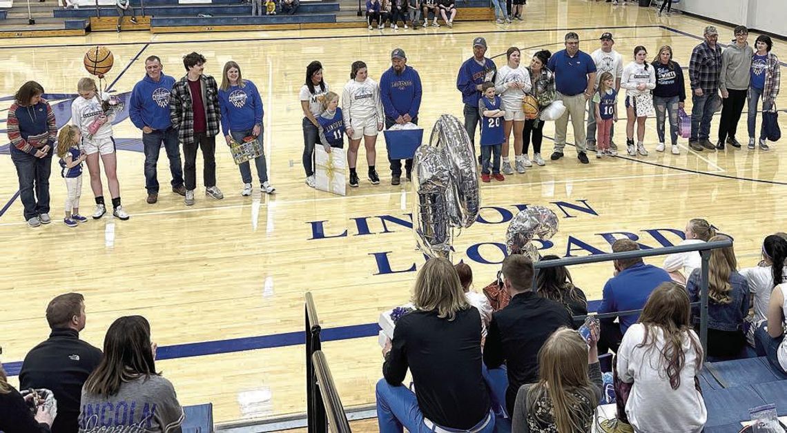 Lincoln celebrates senior night
