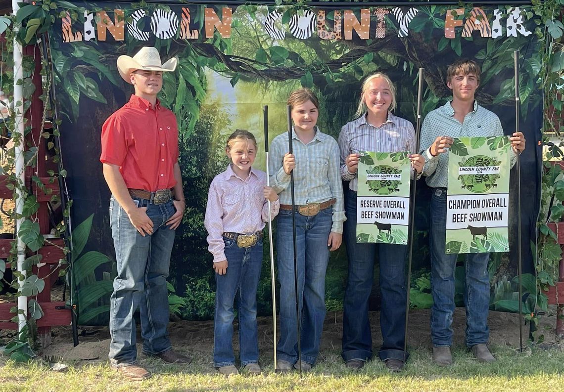 Lincoln County Fair Beef Show Results July 15 - 20, Sylvan Grove Lincoln County Fair Beef Show Results July 15 - 20, Sylvan Grove