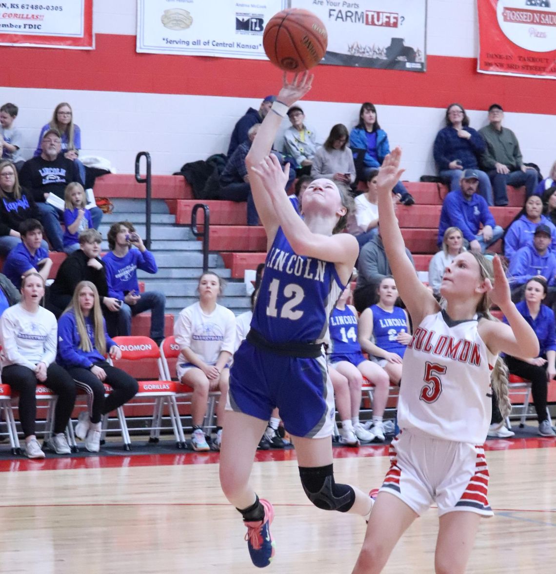 Lincoln fell to Solomon