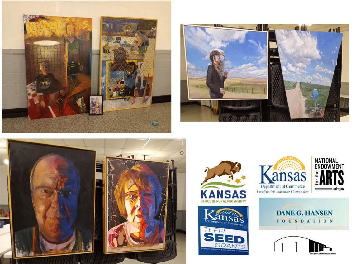 Matt Miller art on display at Aug. 3rd Vesper Farmers Market Matt Miller art on display at Aug. 3rd Vesper Farmers Market