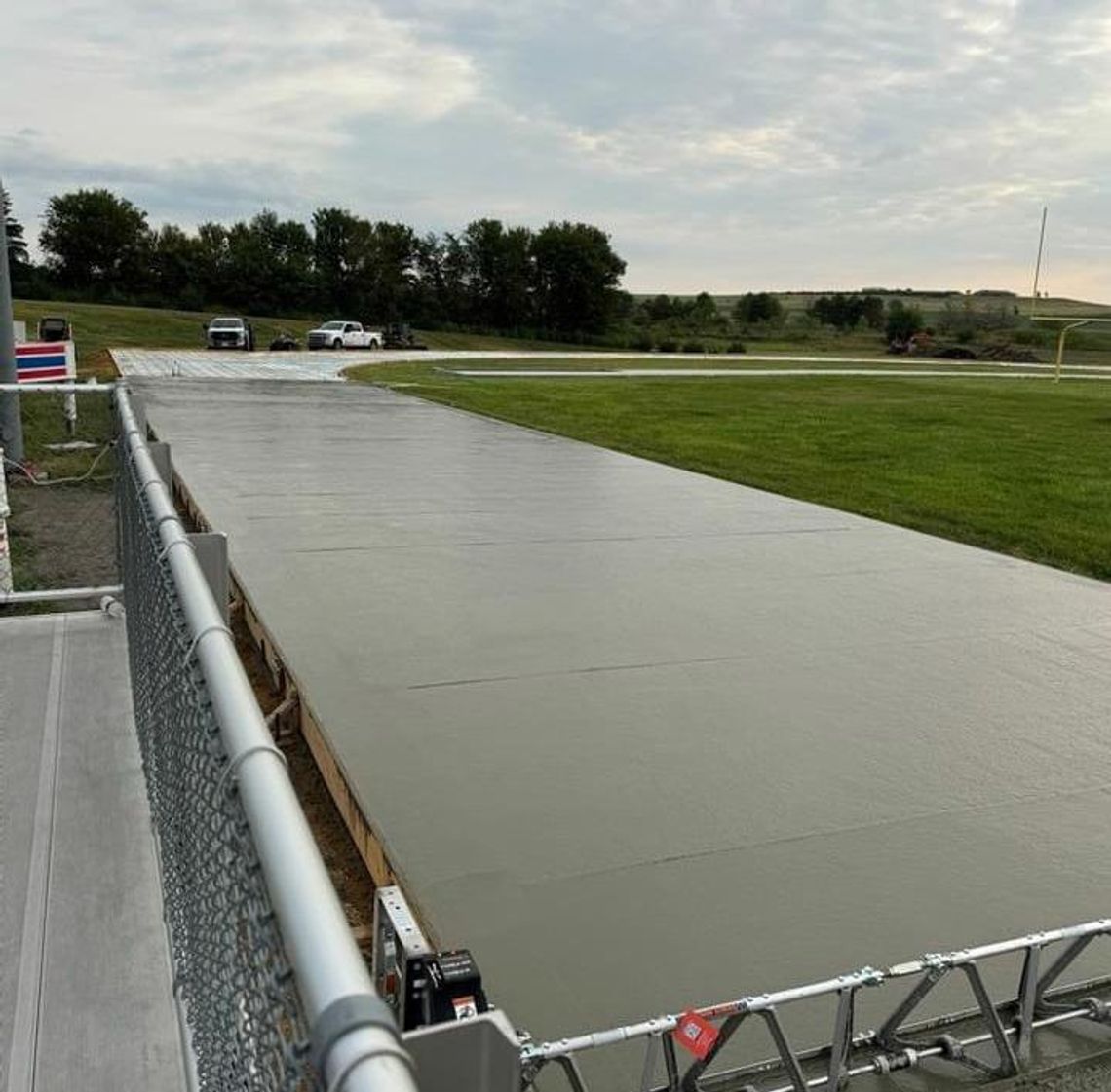 New track nears completion New track nears completion