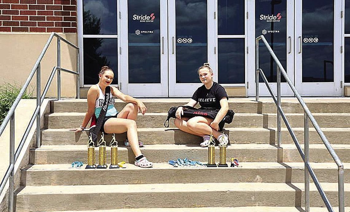 Pahls girls twirlin across