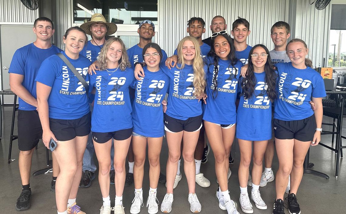 STATE TRACK TRIUMPHS STATE TRACK TRIUMPHS