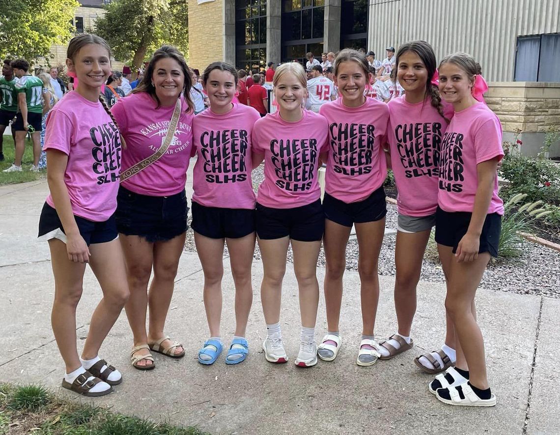 Sylvan-Lucas cheer squad goes to camp