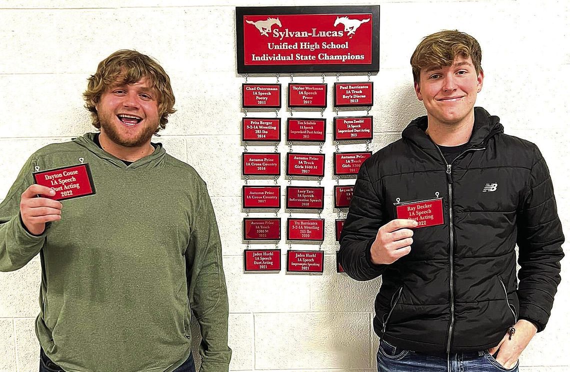 Sylvan Unified recognizes achievements in speech