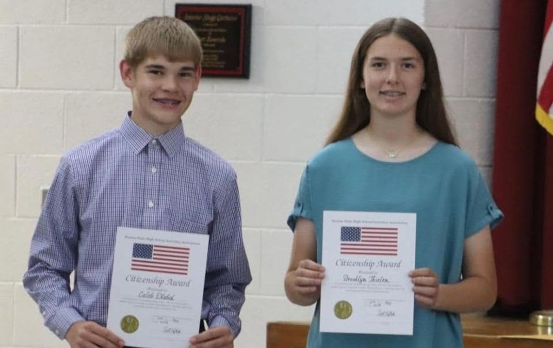 USD 299 students awarded for citizenship USD 299 students awarded for citizenship